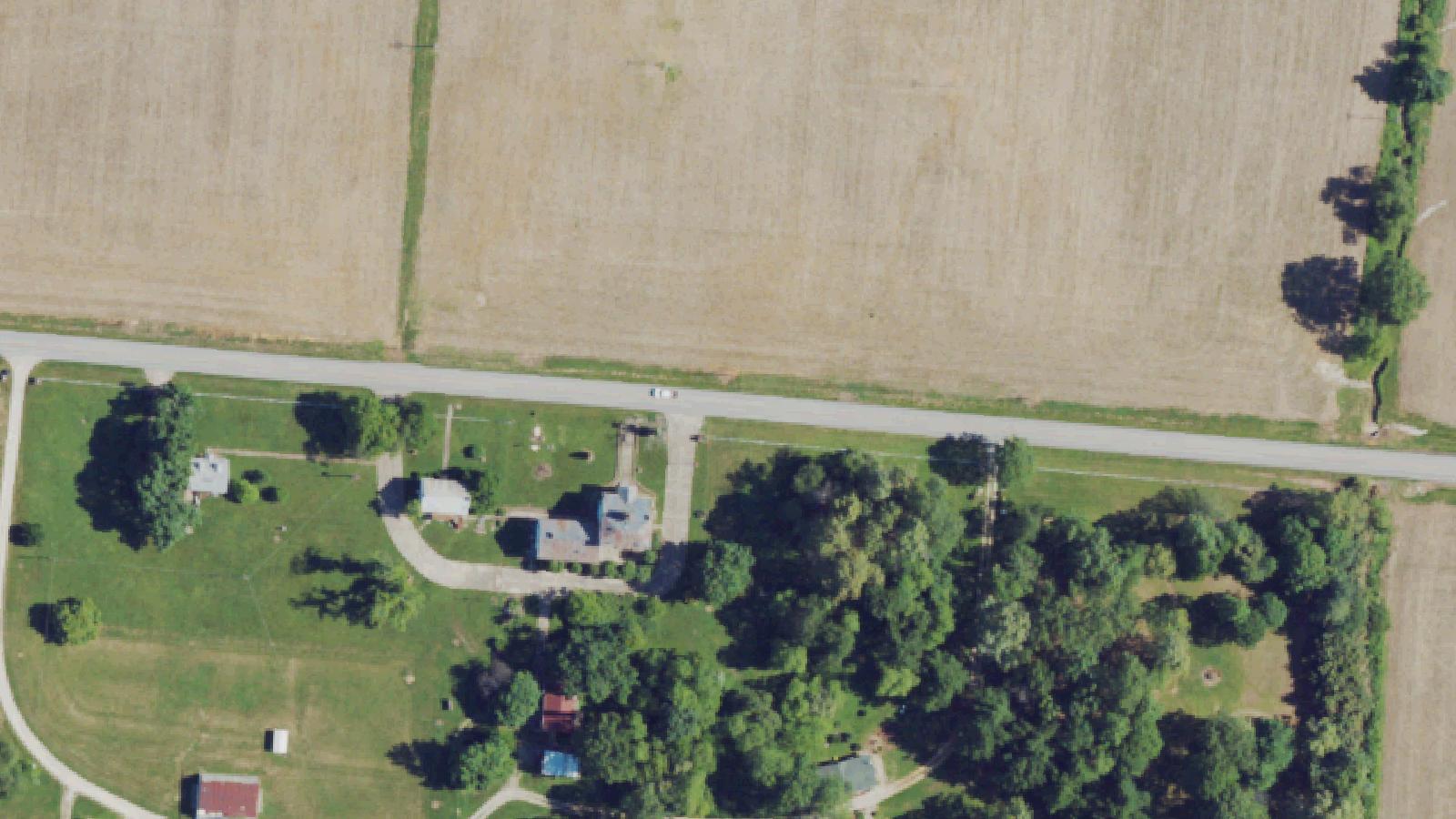 Aerial survey view of Bethlehem Academy