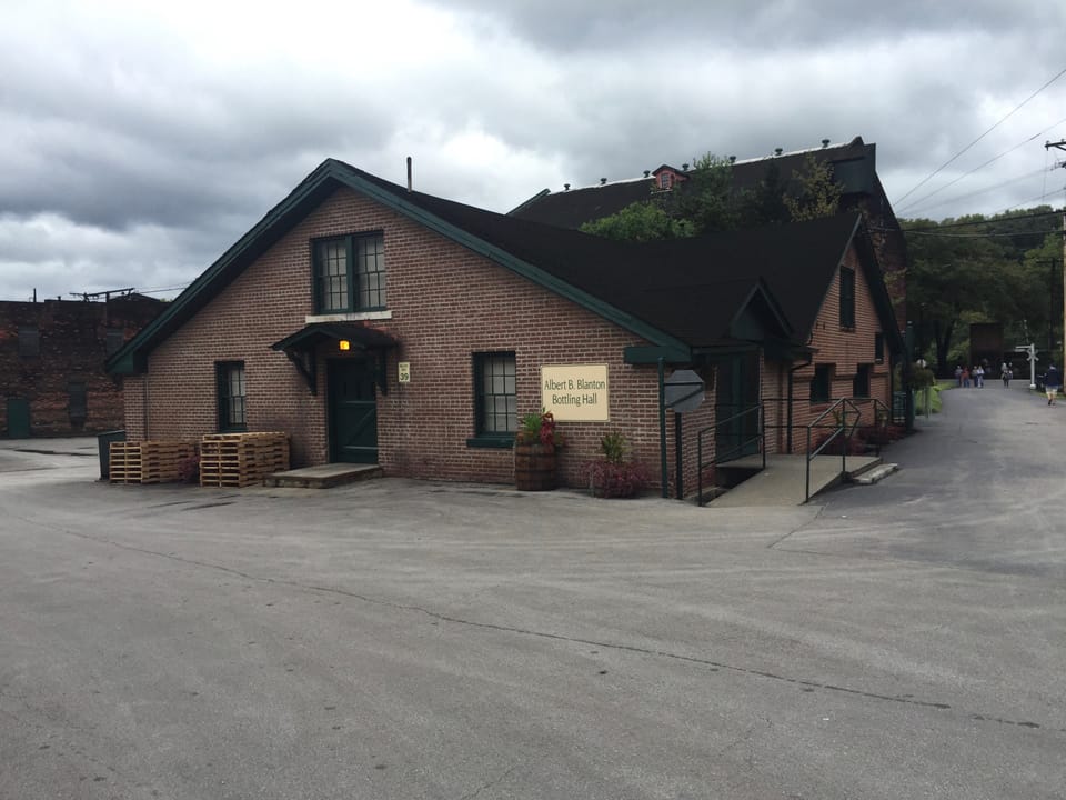 The Church & Mash Bottling Hall at Buffalo Trace Distillery, built in 1890 as a powerhouse and converted in the 1920s into the building where the distillery's single-barrel bourbons are bottled, Frankfort, Kentucky.