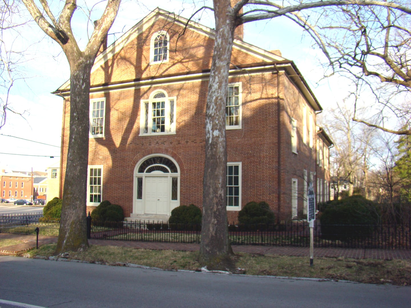 Hunt-Morgan House Federal style brick residence in Lexington Kentucky historic district