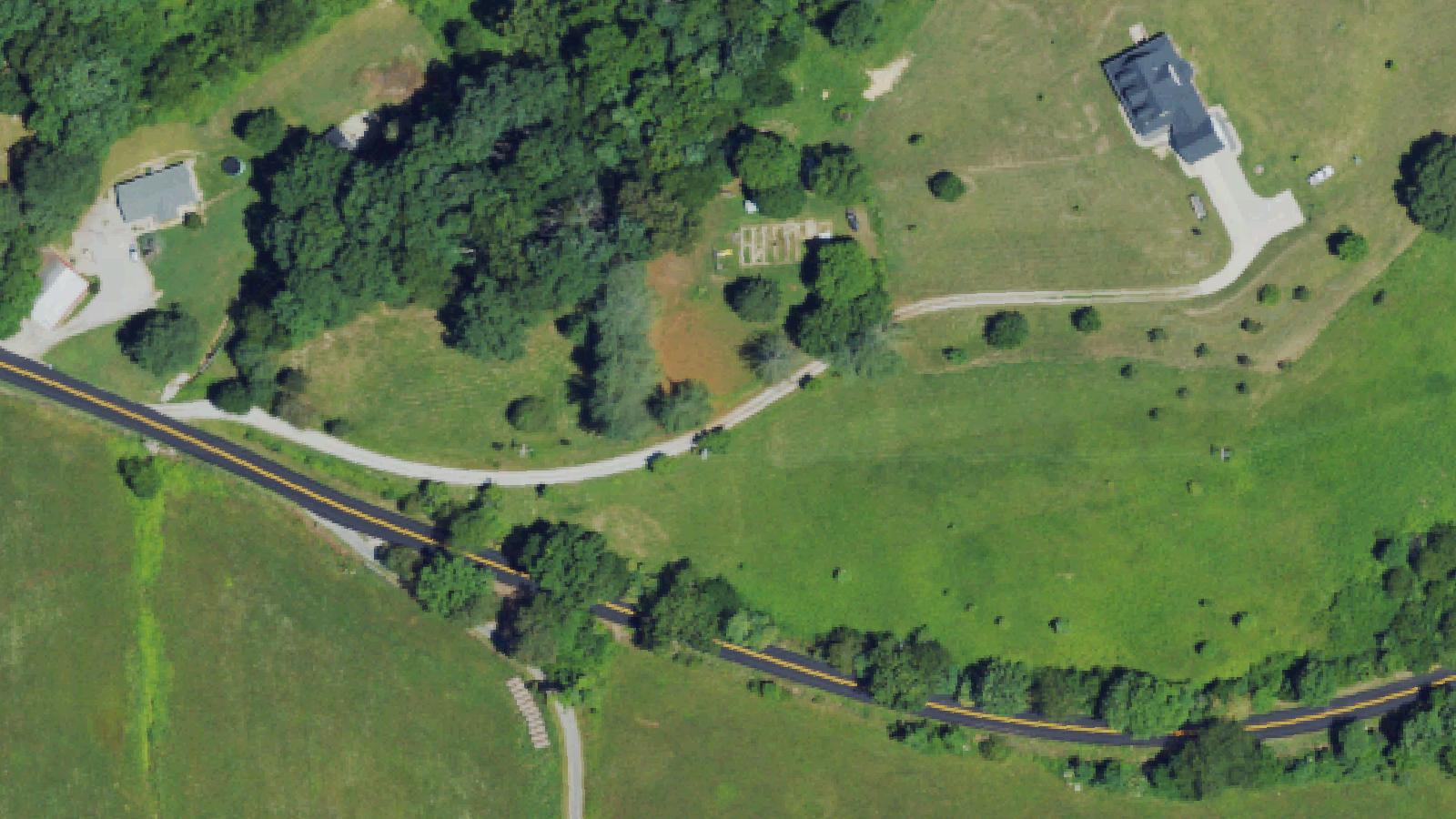 Aerial survey view of Hwy 577