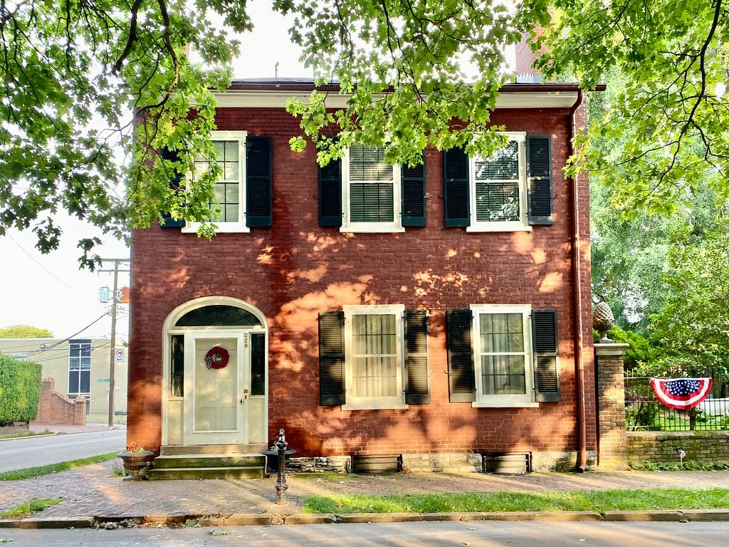 John Stark House Federal townhouse Gratz Park Lexington Kentucky