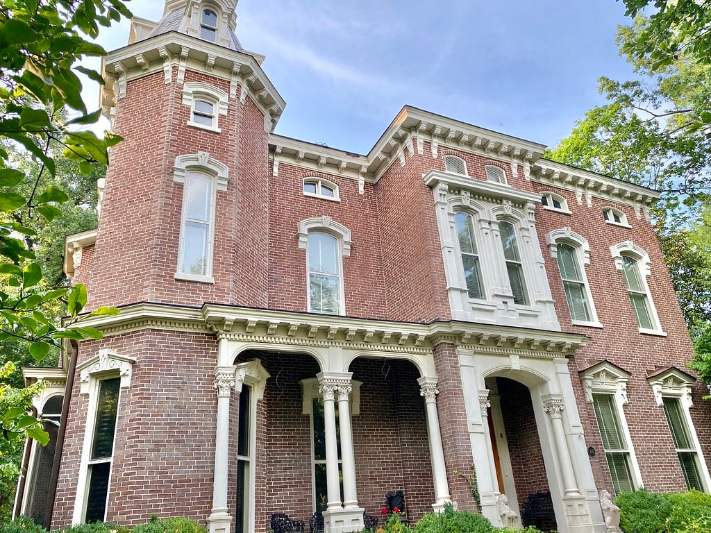 Maria Dudley House 1879 Victorian residence Gratz Park Lexington Kentucky