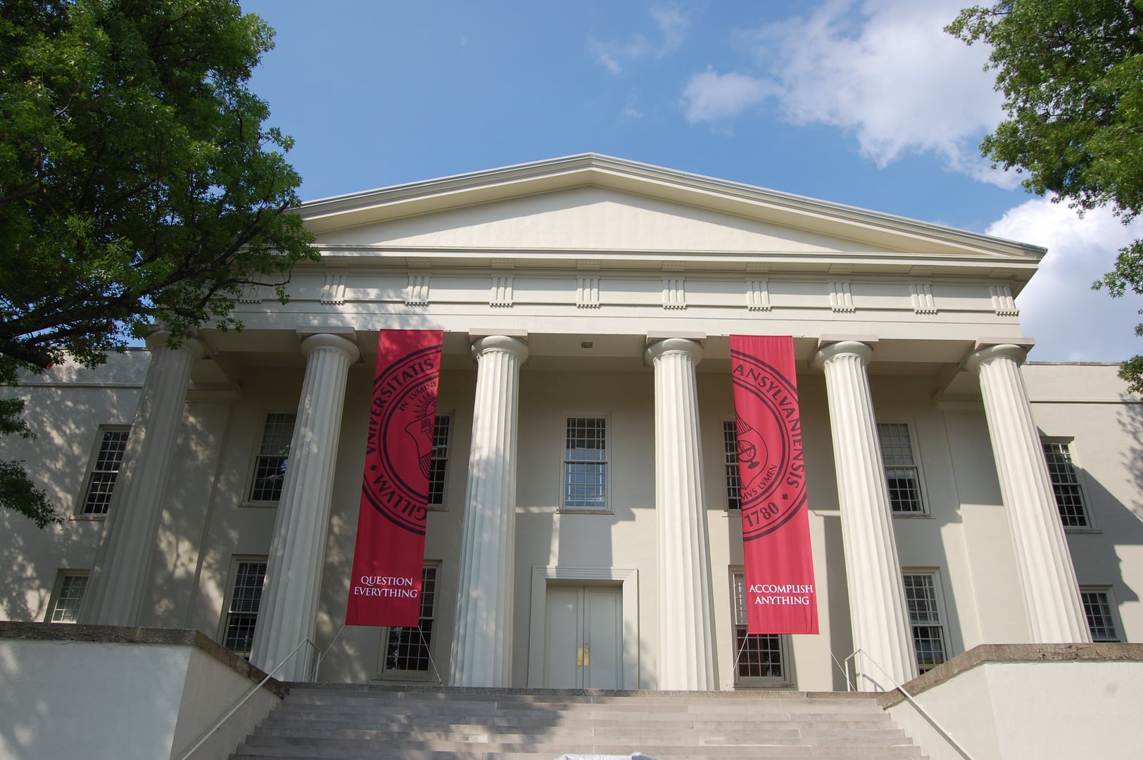 Old Morrison, the 1834 Greek Revival main building of Transylvania University in Lexington, Kentucky, designed by Gideon Shryock