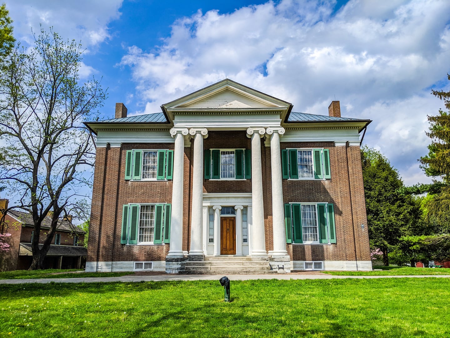 Waveland State Historic Site Greek Revival mansion Lexington Kentucky
