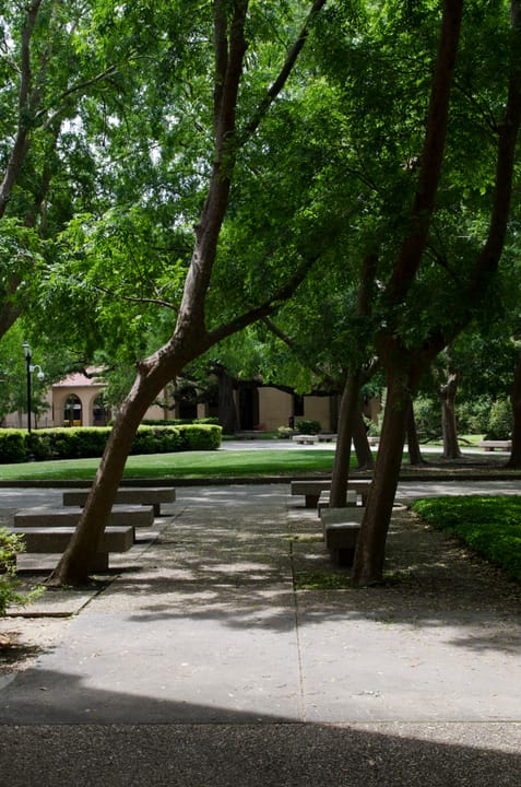 Building in the Quad, Louisiana State University, Baton Rouge, Louisiana