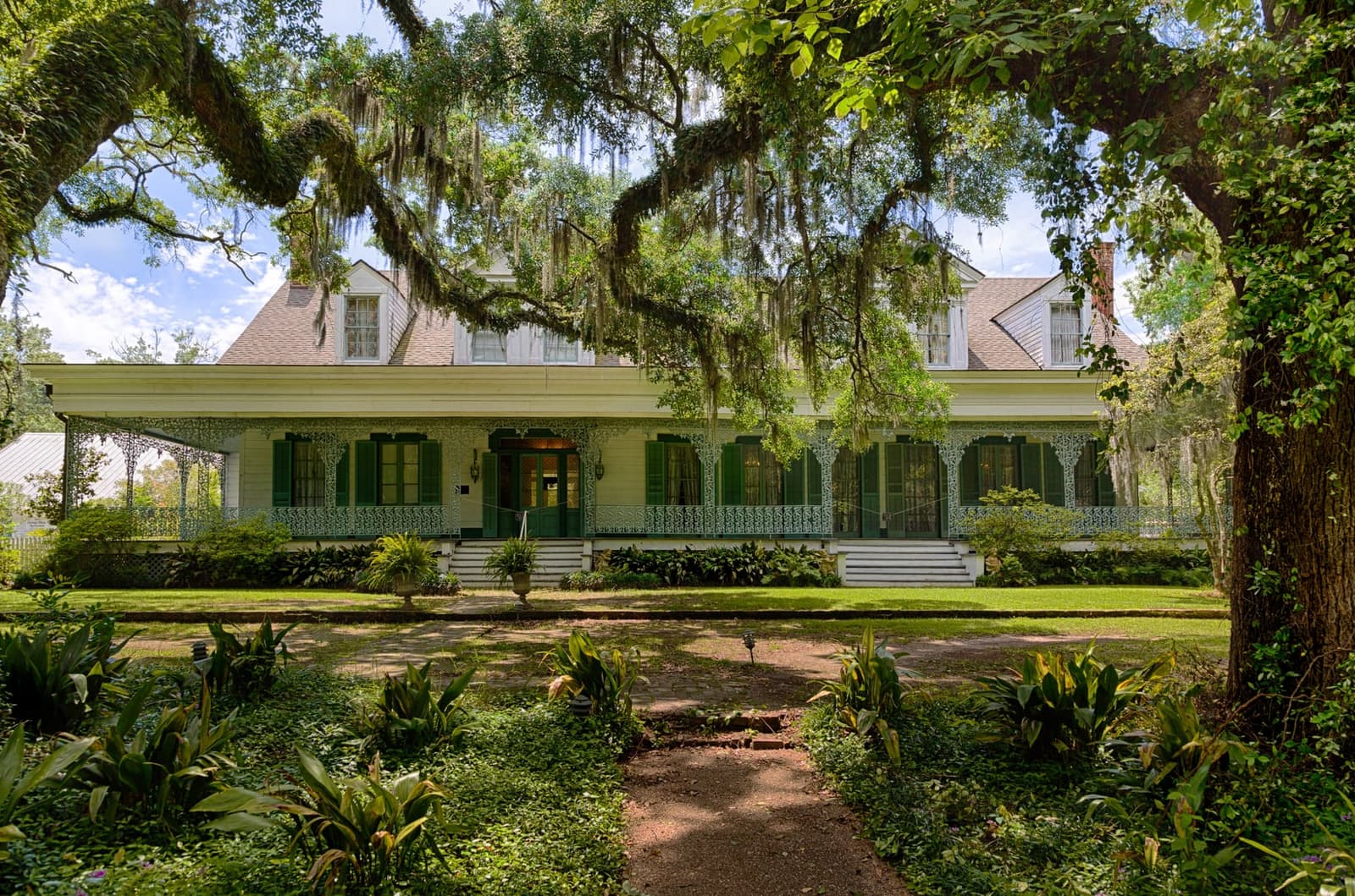 The historic Myrtles Plantation antebellum home in St. Francisville, Louisiana