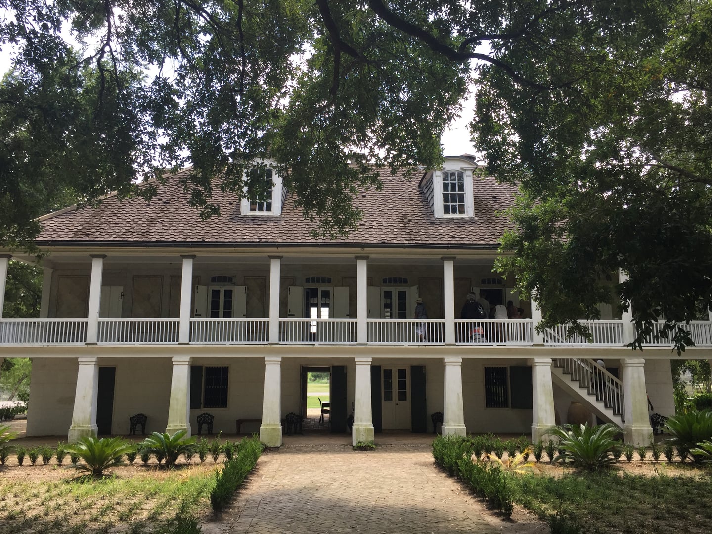 The Big House at Whitney Plantation historic memorial site in Wallace Louisiana