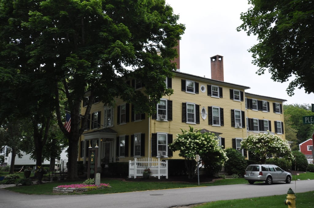 The Captain Nathaniel Lord Mansion, an 1812 Federal-period house in Kennebunkport, Maine.