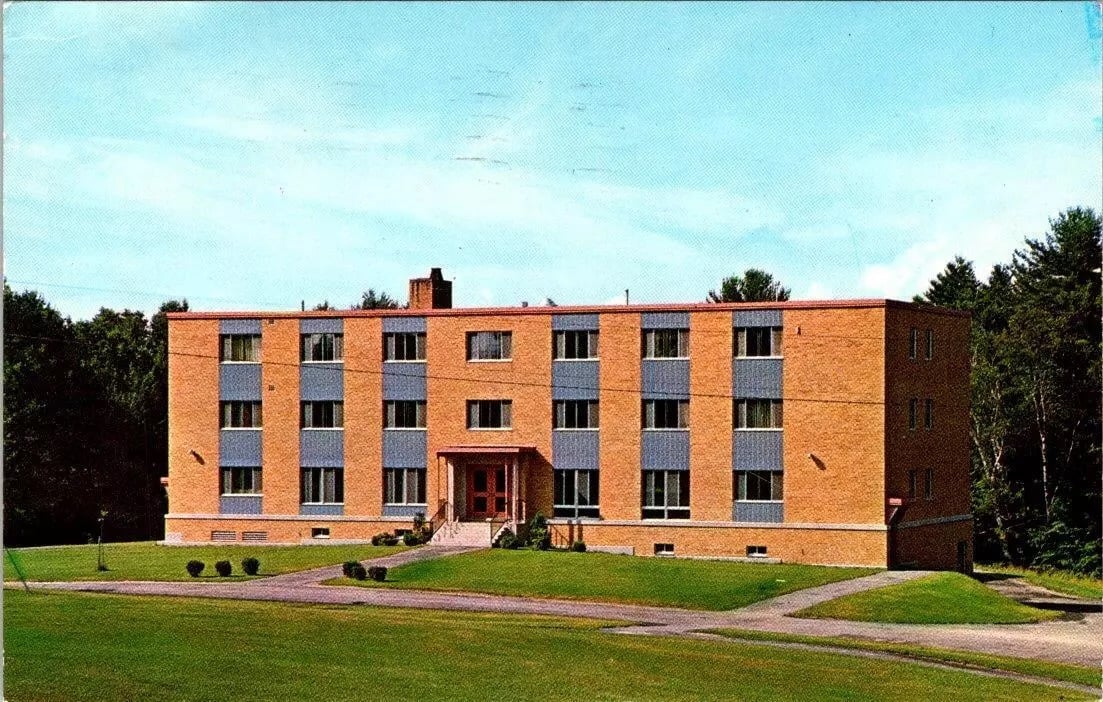 Historic estate buildings of Saint Joseph's College of Maine on the shore of Sebago Lake in Standish