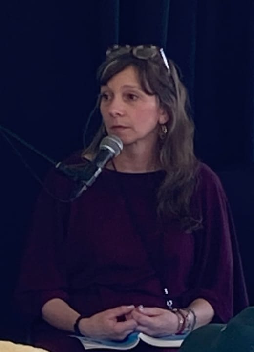 reading at 2025 Gaithersburg Book Festival
