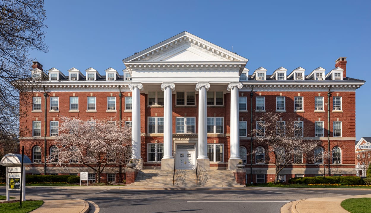 Alumnae Hall, Hood College, Frederick, Maryland, USA