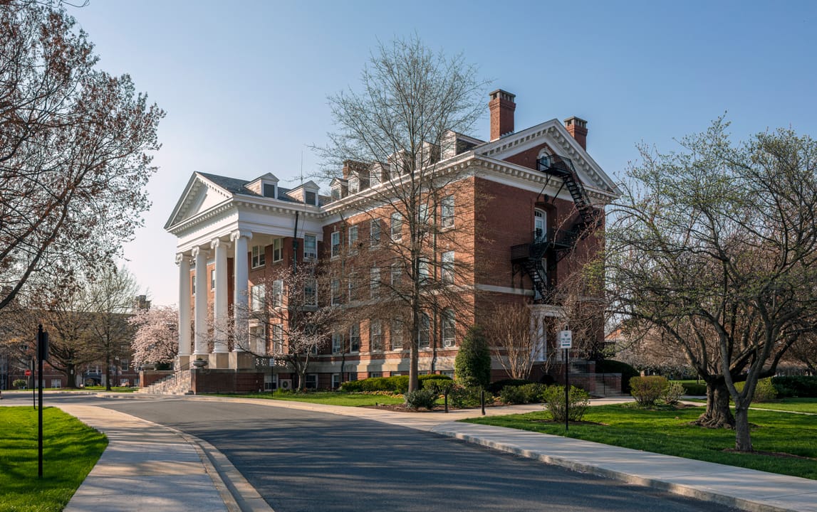 Alumnae Hall, Hood College, Frederick, Maryland, USA