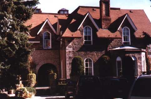 The Castle at Mount Savage Maryland, Scottish-style stone castle bed and breakfast