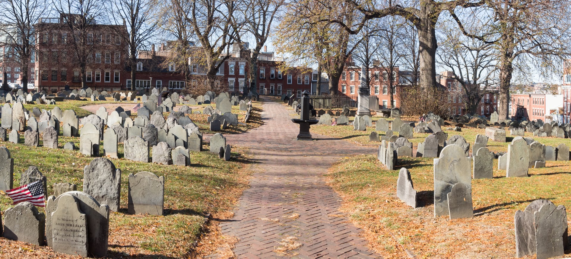 Copp's Hill Burying Ground in Boston — a stop on this tour.