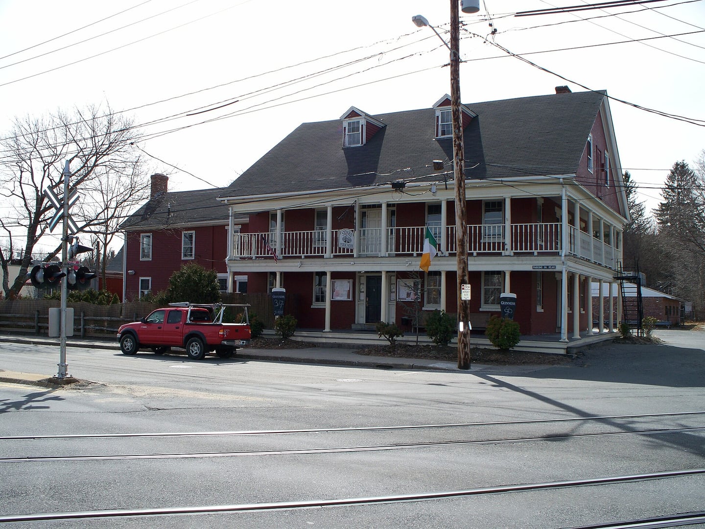 Stone's Public House at 179 Main Street in Ashland, Massachusetts — 1832 railroad tavern