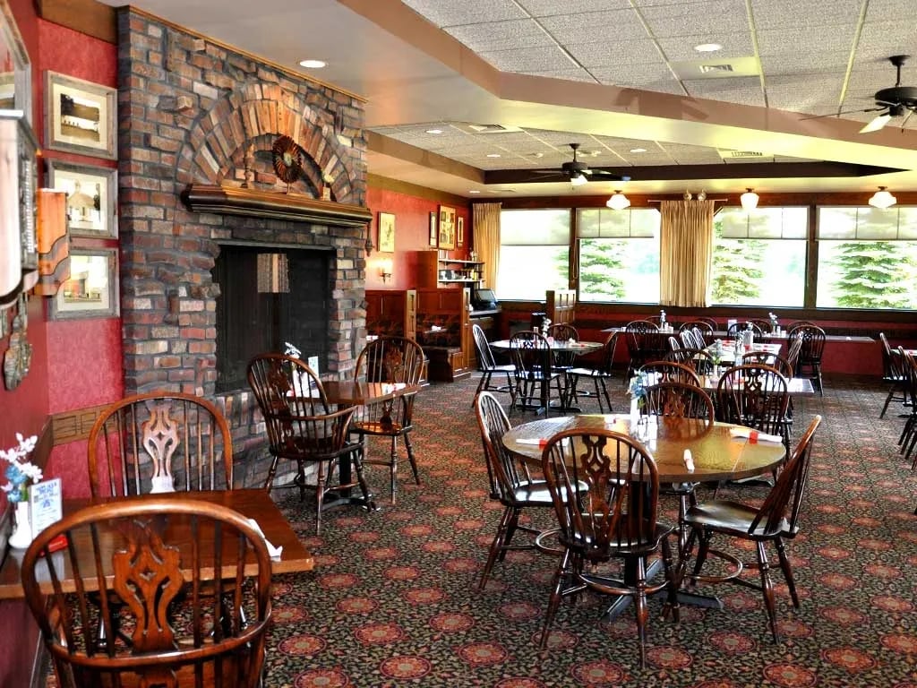 Exterior of the Dorsey House restaurant and whiskey bar at 6008 Beard Road at the corner of Wildcat Road in North Street, Michigan