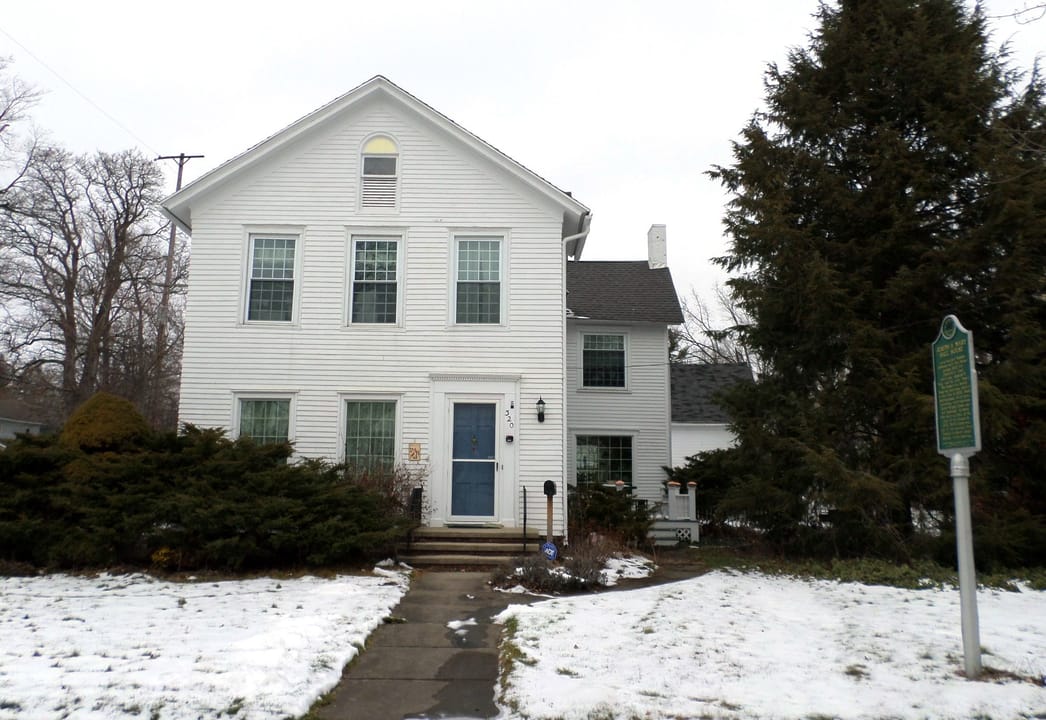 The Joseph and Mary Hall House, located at 320 W Harris St, Charlotte, MI