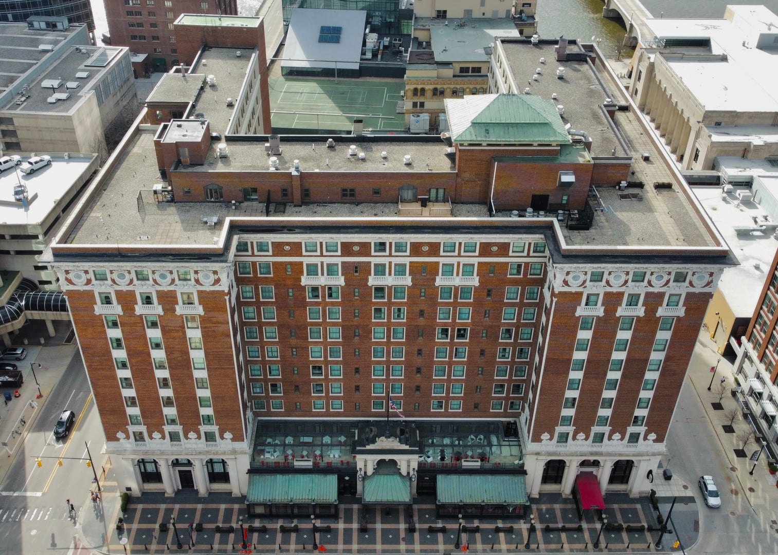 Lyon Square at the Amway Grand Plaza Hotel, Grand Rapids, Michigan
