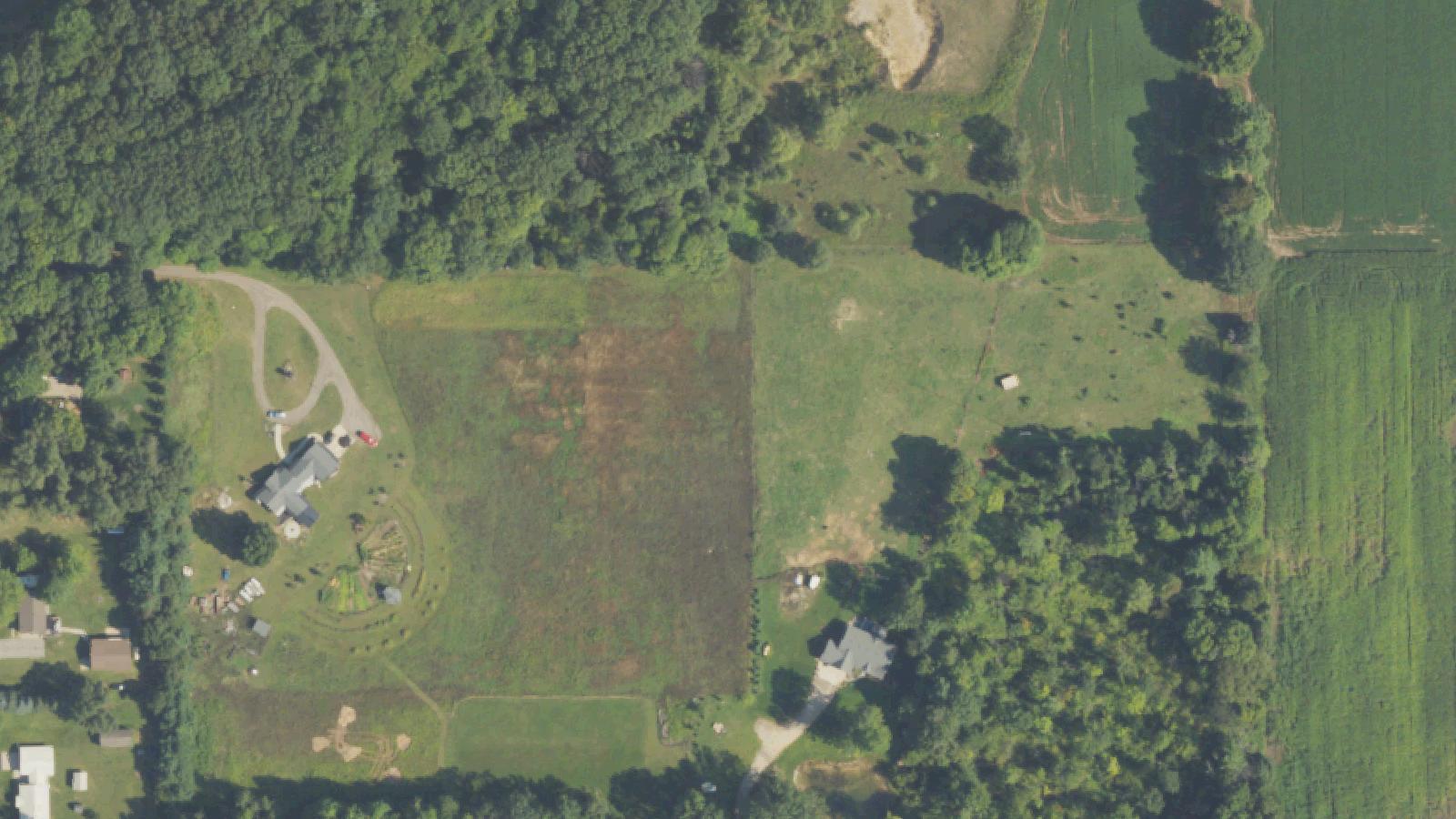 Aerial survey view of Hell's Bridge