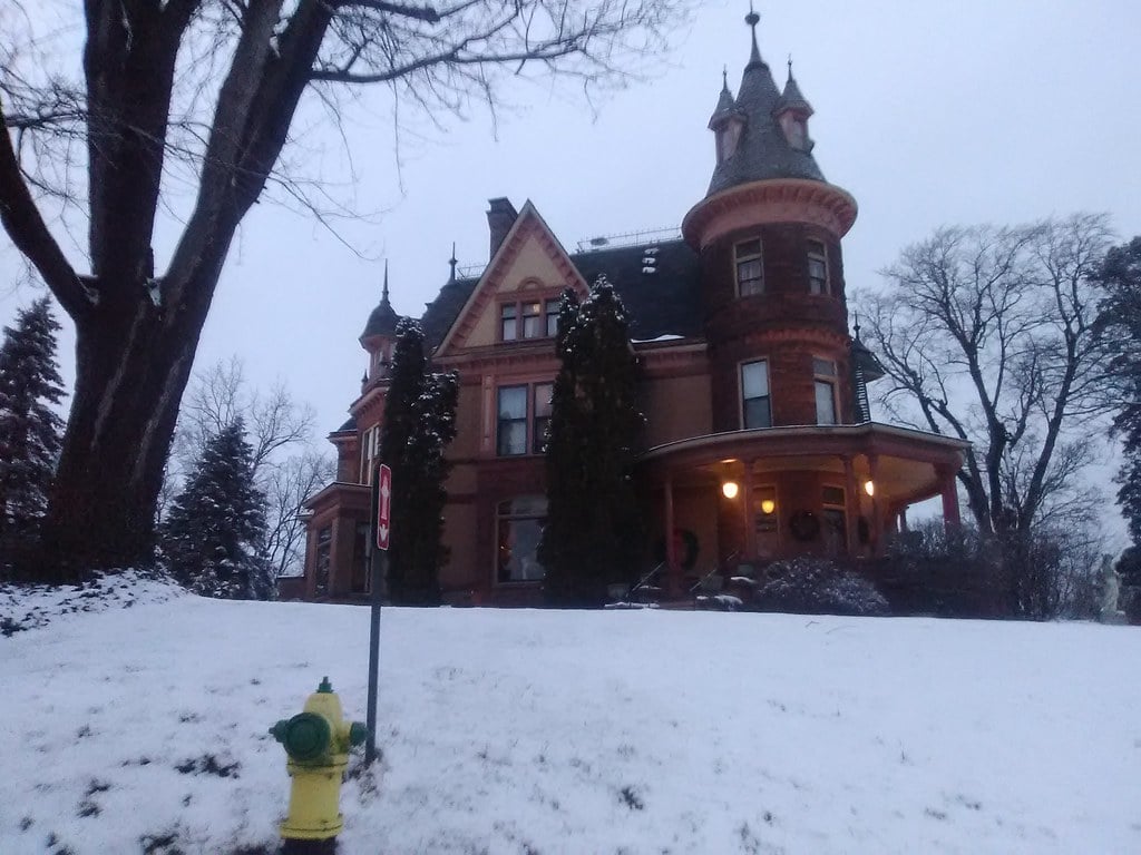 Henderson Castle Queen Anne mansion Kalamazoo Michigan exterior