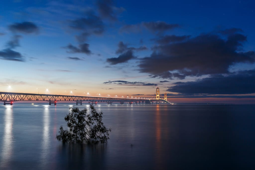 Mackinac Bridge, Mackinaw City, Mi. 6/19.
Canon 6D / 35mm f2 IS USM.