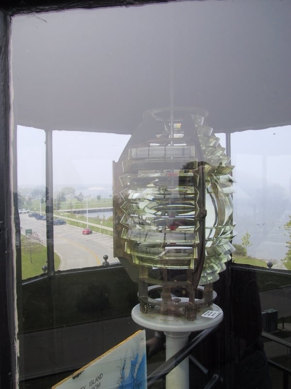 Sand Point Lighthouse in Escanaba, Michigan