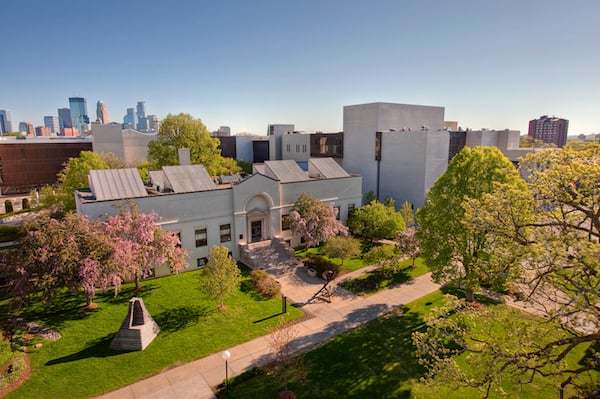 Minneapolis College of Art and Design campus building on Stevens Ave in South Minneapolis Minnesota