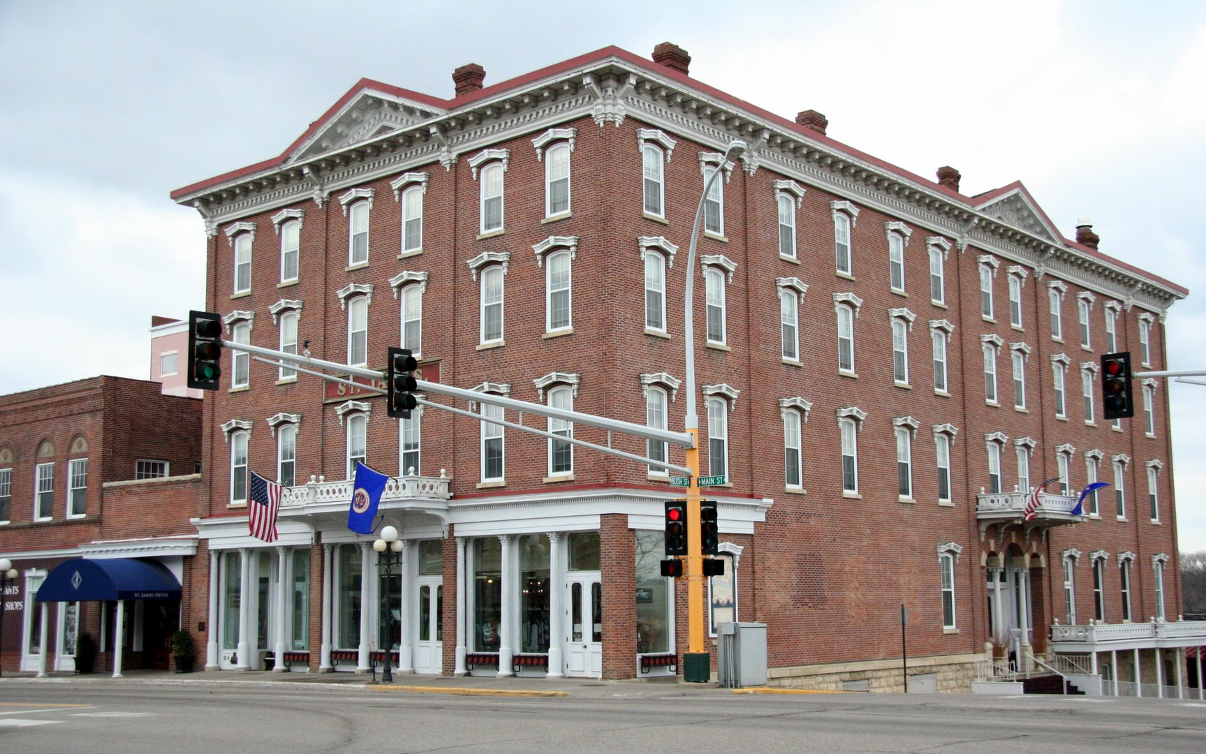 St. James Hotel in Red Wing — a stop on this tour.