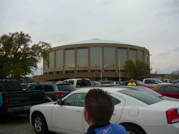 Mississippi Coast Coliseum exterior in Biloxi