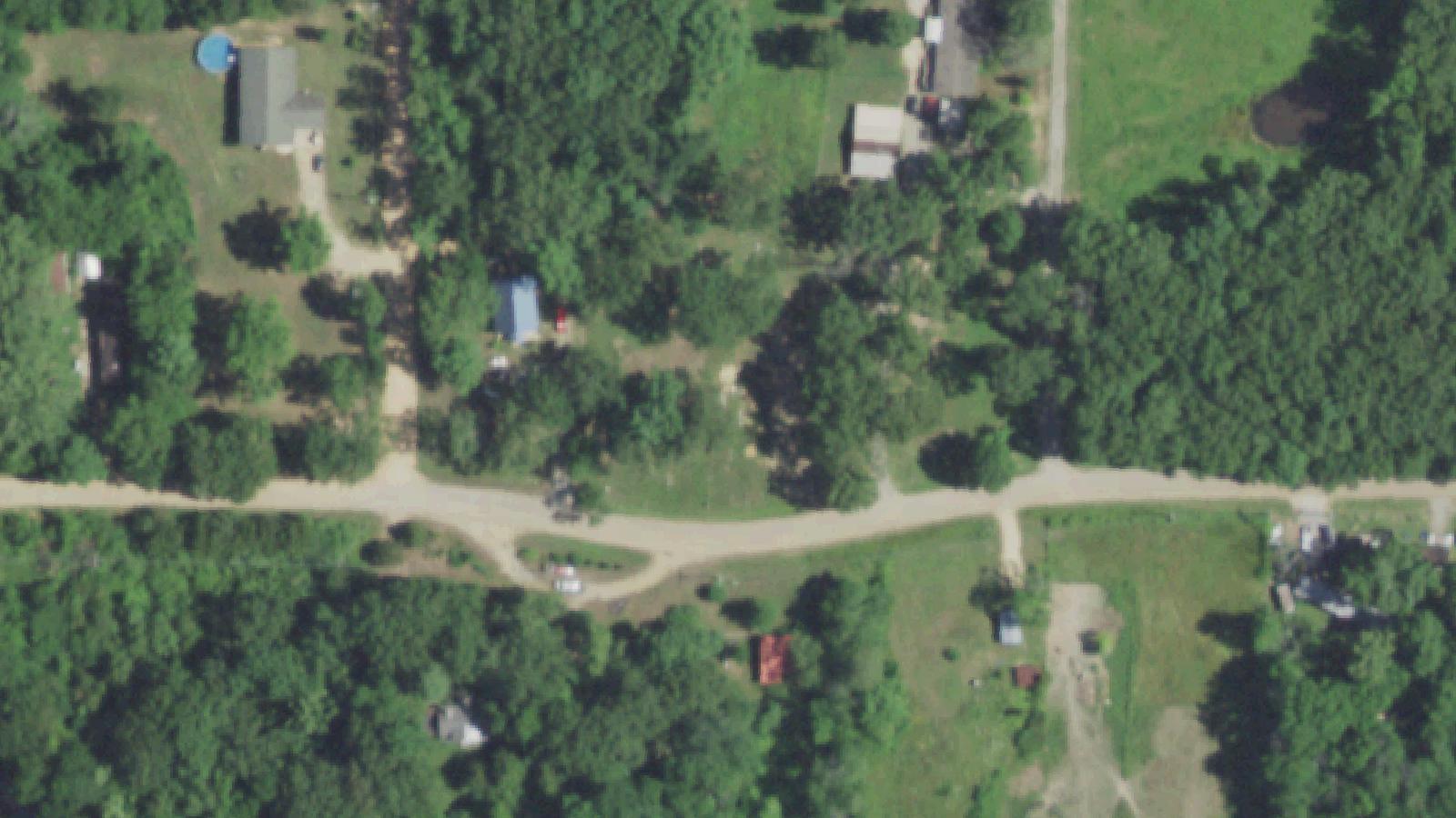 Aerial survey view of Oak Ridge Cemetery (Doniphan)