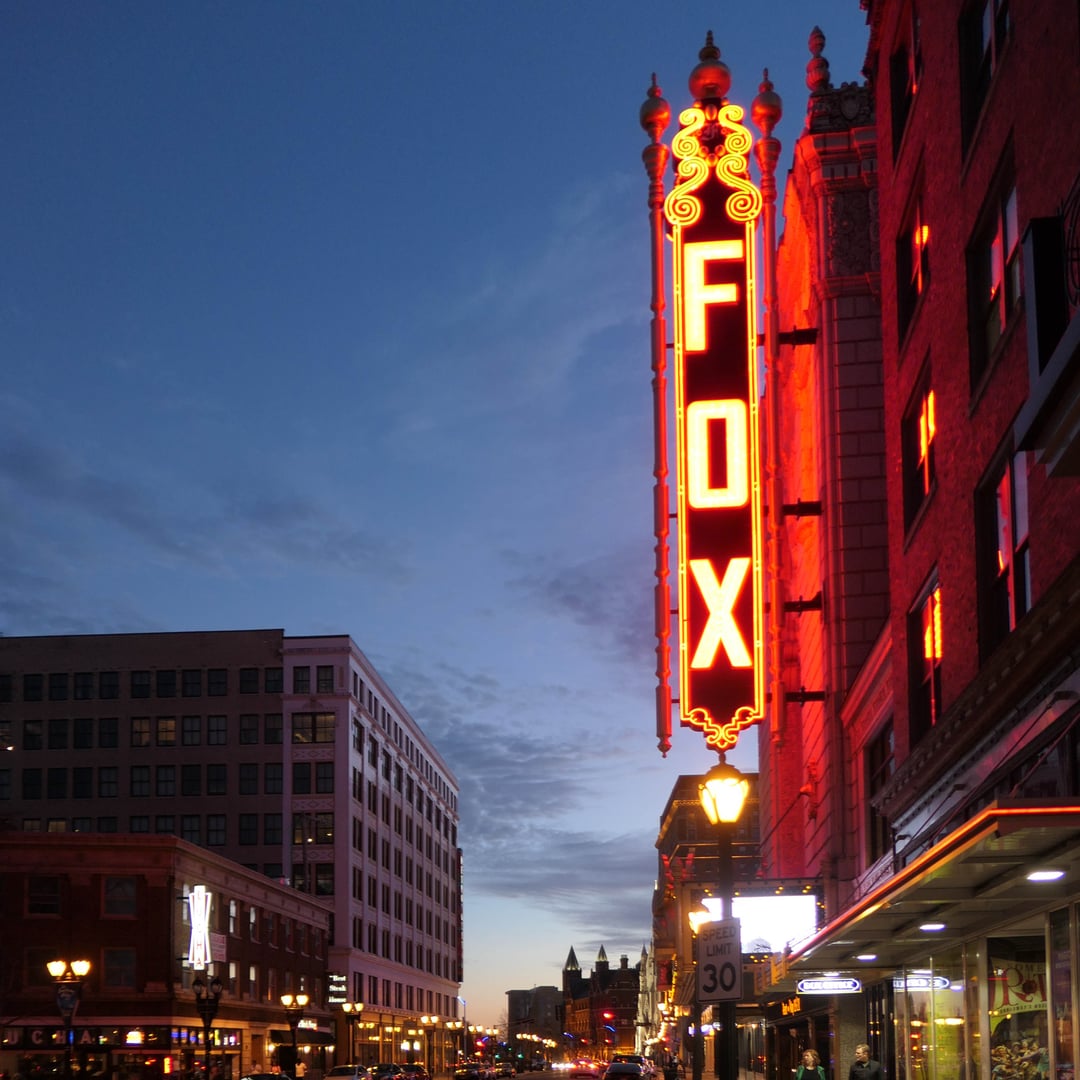 Fabulous Fox Theatre 'Siamese Byzantine' movie palace, 527 N Grand Boulevard, St. Louis