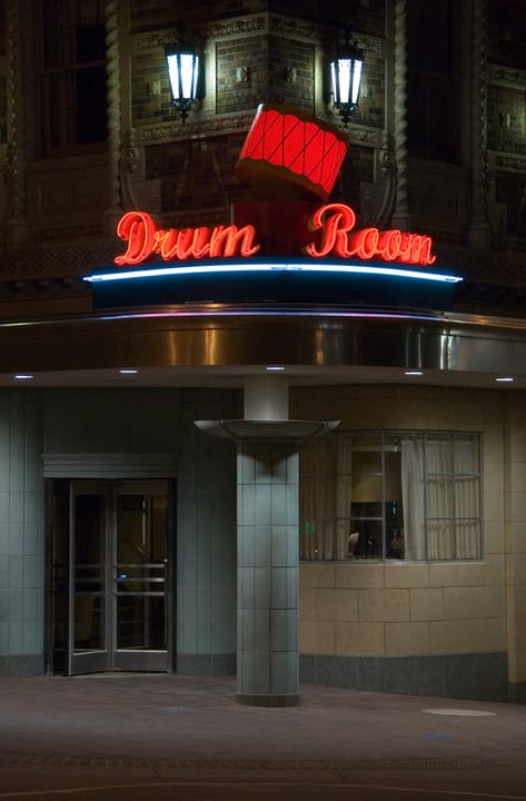 Drum Room lounge, Hotel President, Kansas City.