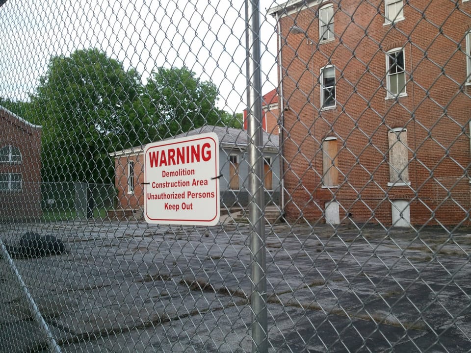 Pictures from the old, abandonded Kemper Military school in Boonville, MO.  The city bought the property several years ago, and 2012 marks the 10th year since the school closed down suddenly.