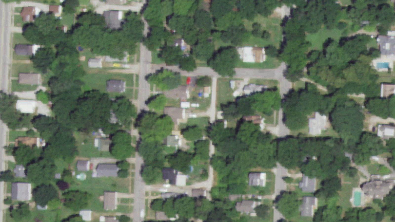 Aerial survey view of Nevada State Hospital No. 3 Cemetery