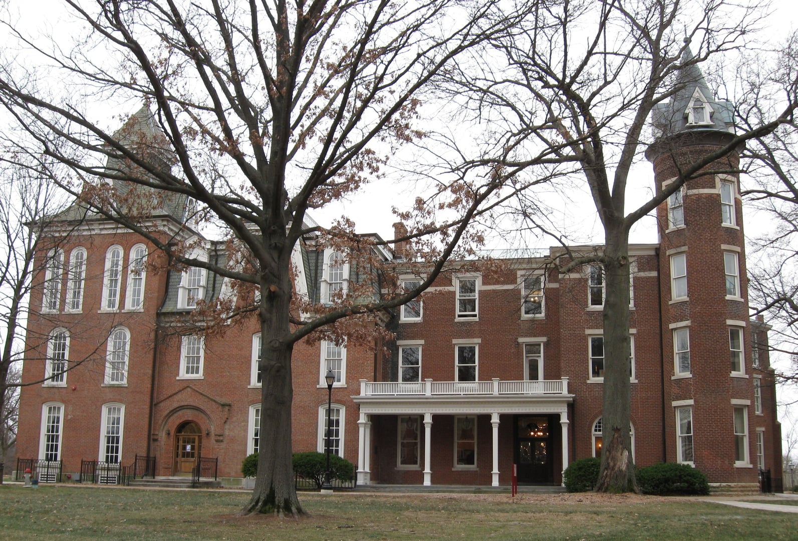 Senior Hall at Stephens College in Columbia, Missouri — the building at the center of the Sarah Wheeler Civil War haunting legend