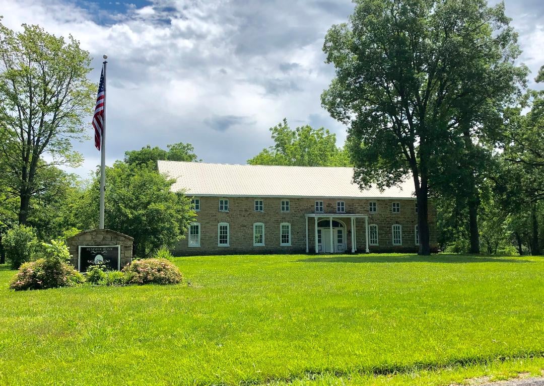 The historic General William S. Harney house in Sullivan, Missouri, a National Register property in this Franklin County Route 66 town