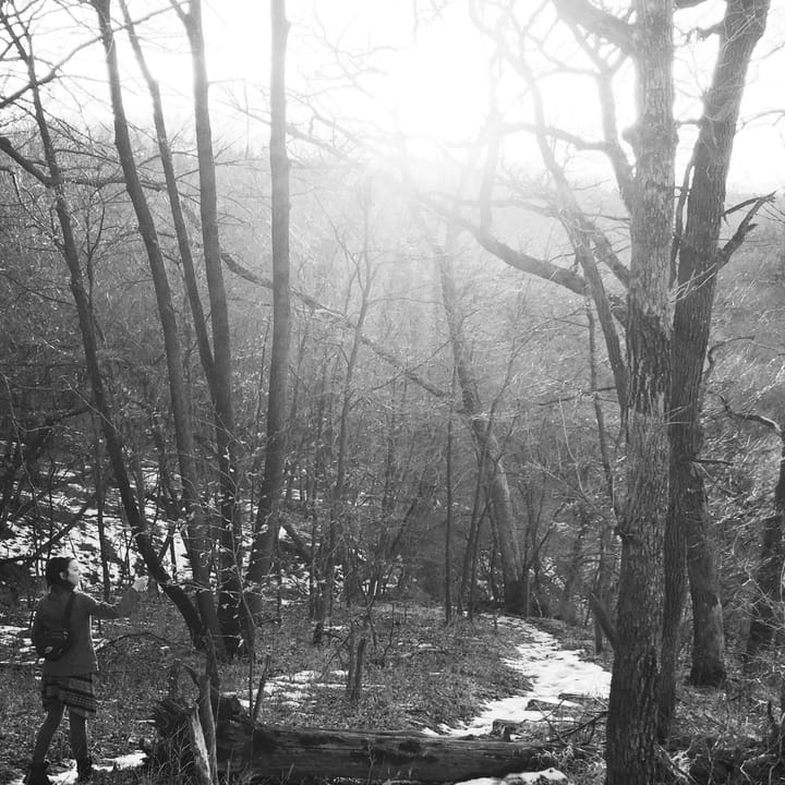 Walking around in Hummel Park