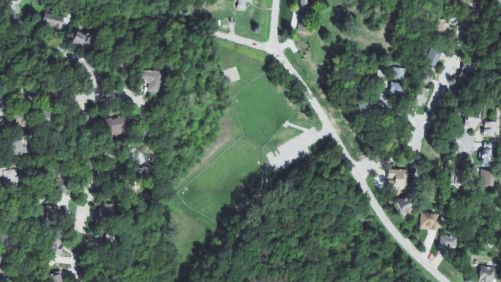 Aerial survey view of Jewell Park