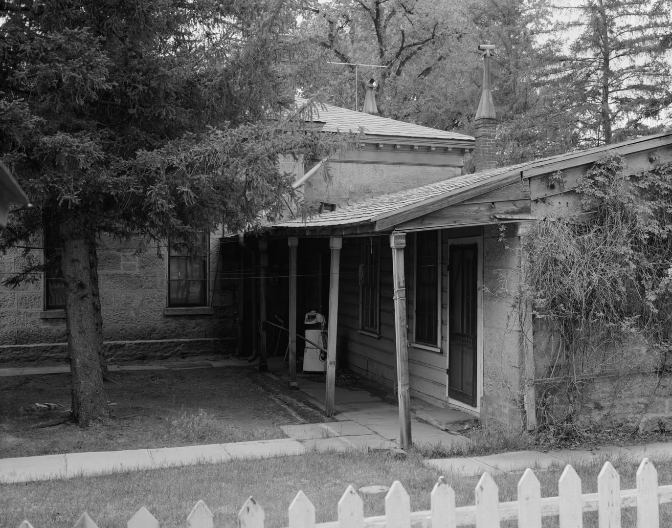 The 1871 Abraham Curry House at 406 North Nevada Street in Carson City, Nevada, home of Carson City's founder and first U.S. Mint superintendent (HABS NV-13-13)