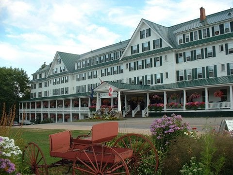 Eagle Mountain House, the 1916 Colonial Revival resort hotel in Jackson, New Hampshire