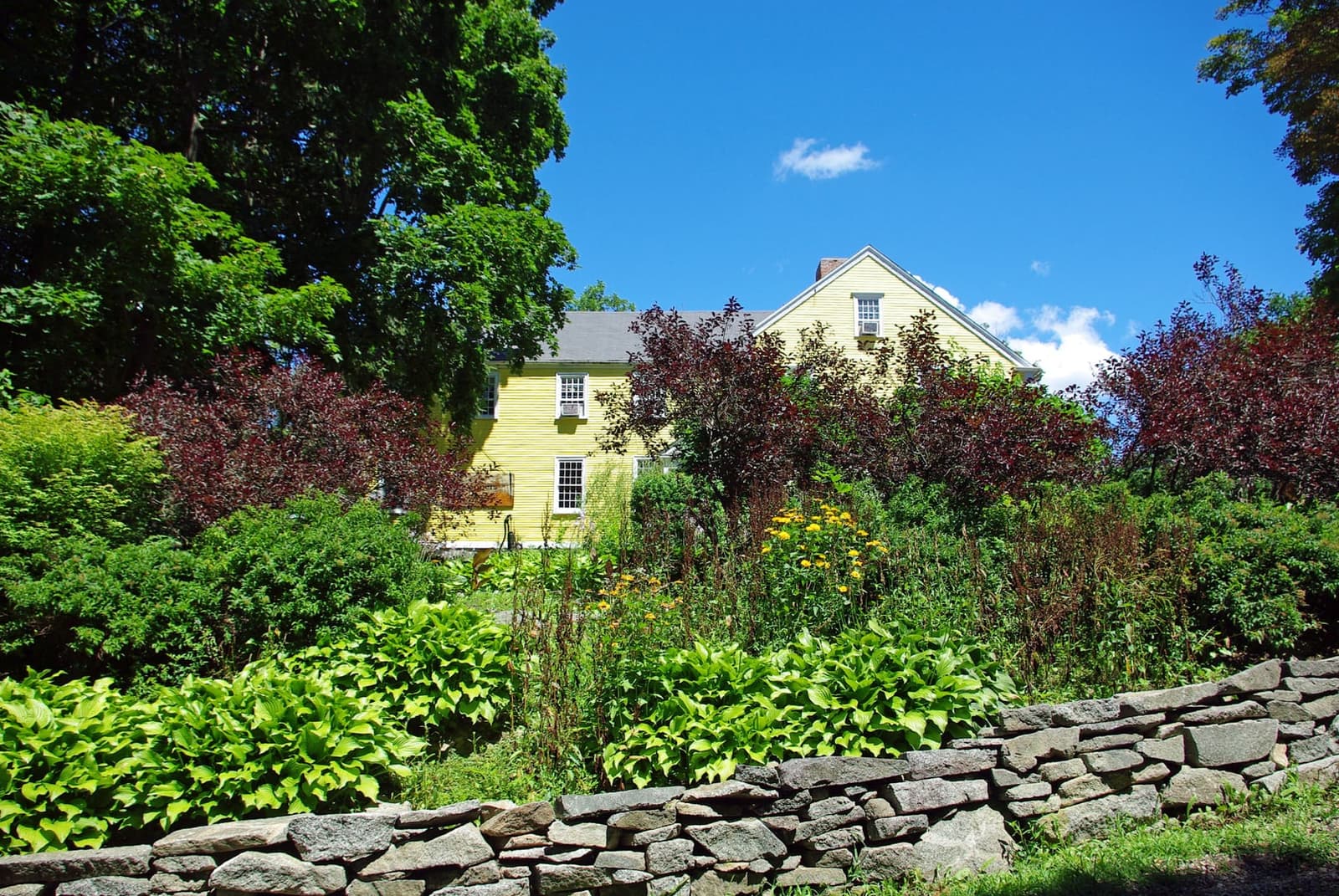Three Chimneys Inn in Durham New Hampshire, historic 1649 colonial-era inn