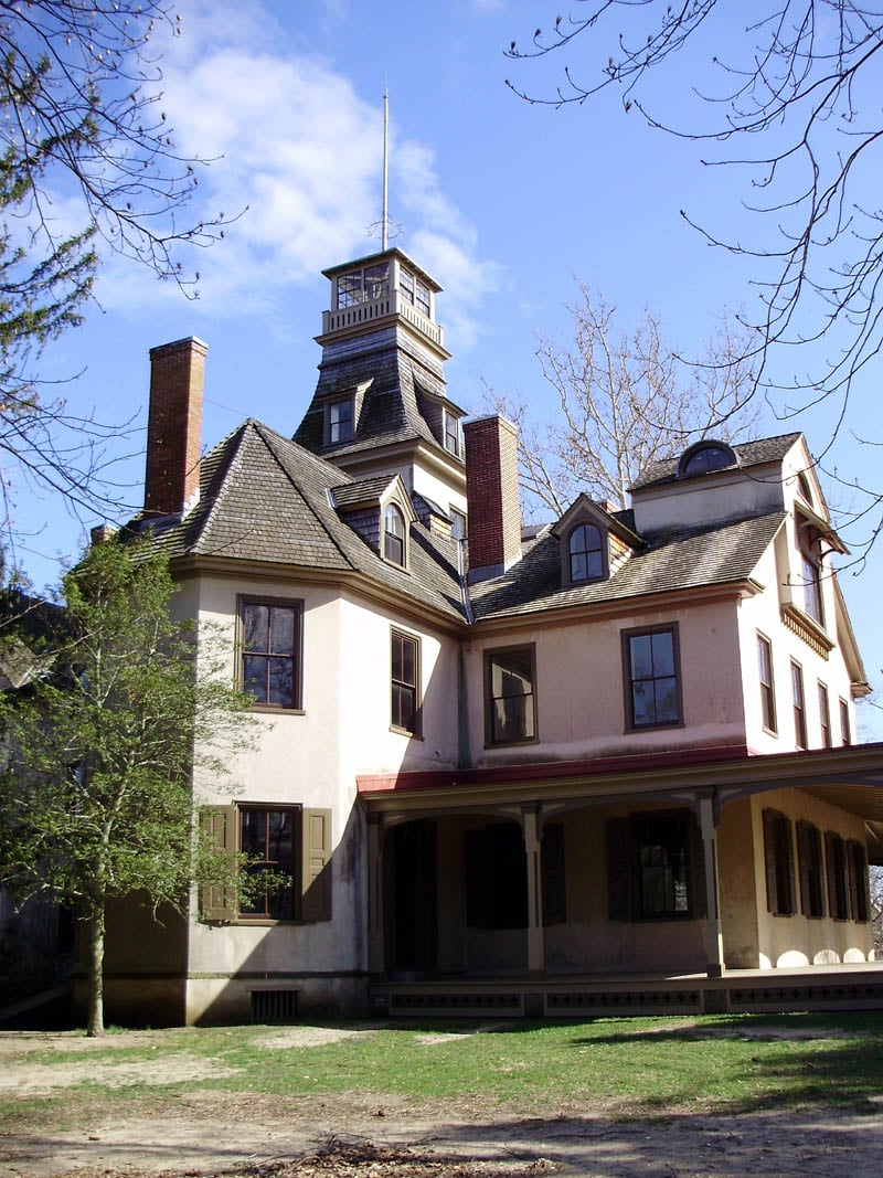 The Richards-Wharton mansion at Batsto Village, Washington Township, Burlington County, New Jersey