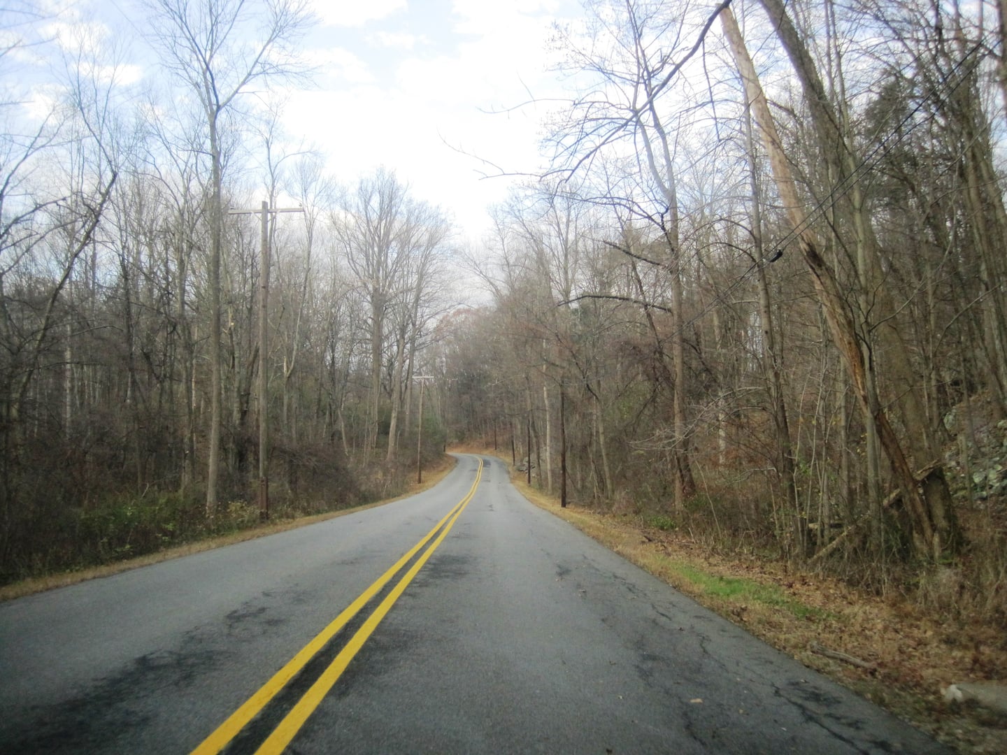 Shades of Death Road near Ghost Lake in Independence Township, Warren County, New Jersey