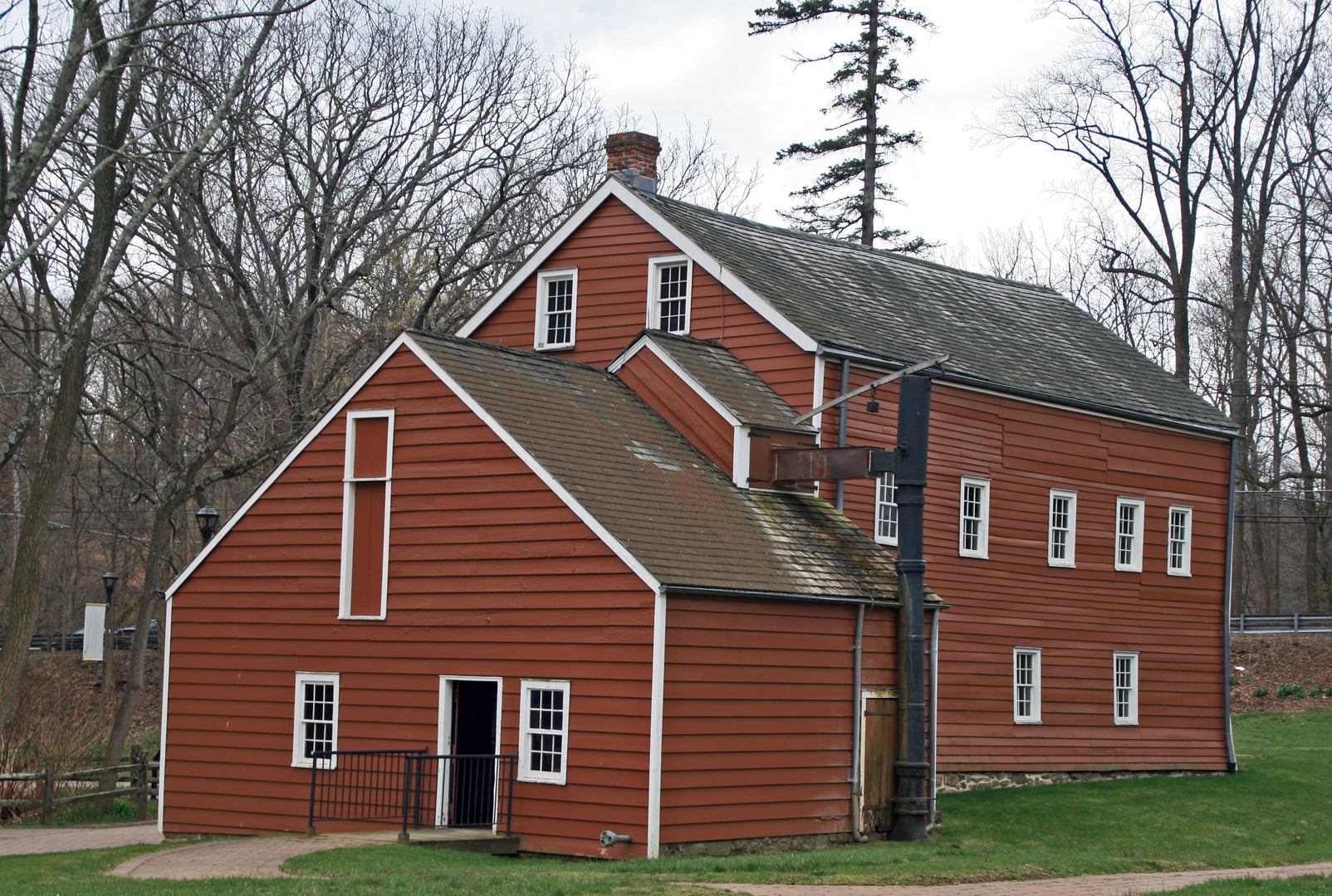 Historic Speedwell Vail House, Morristown, New Jersey — exterior from Speedwell Avenue