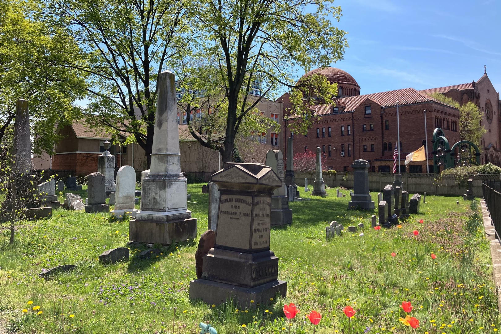 Photo of Old Bergen Church Cemetery