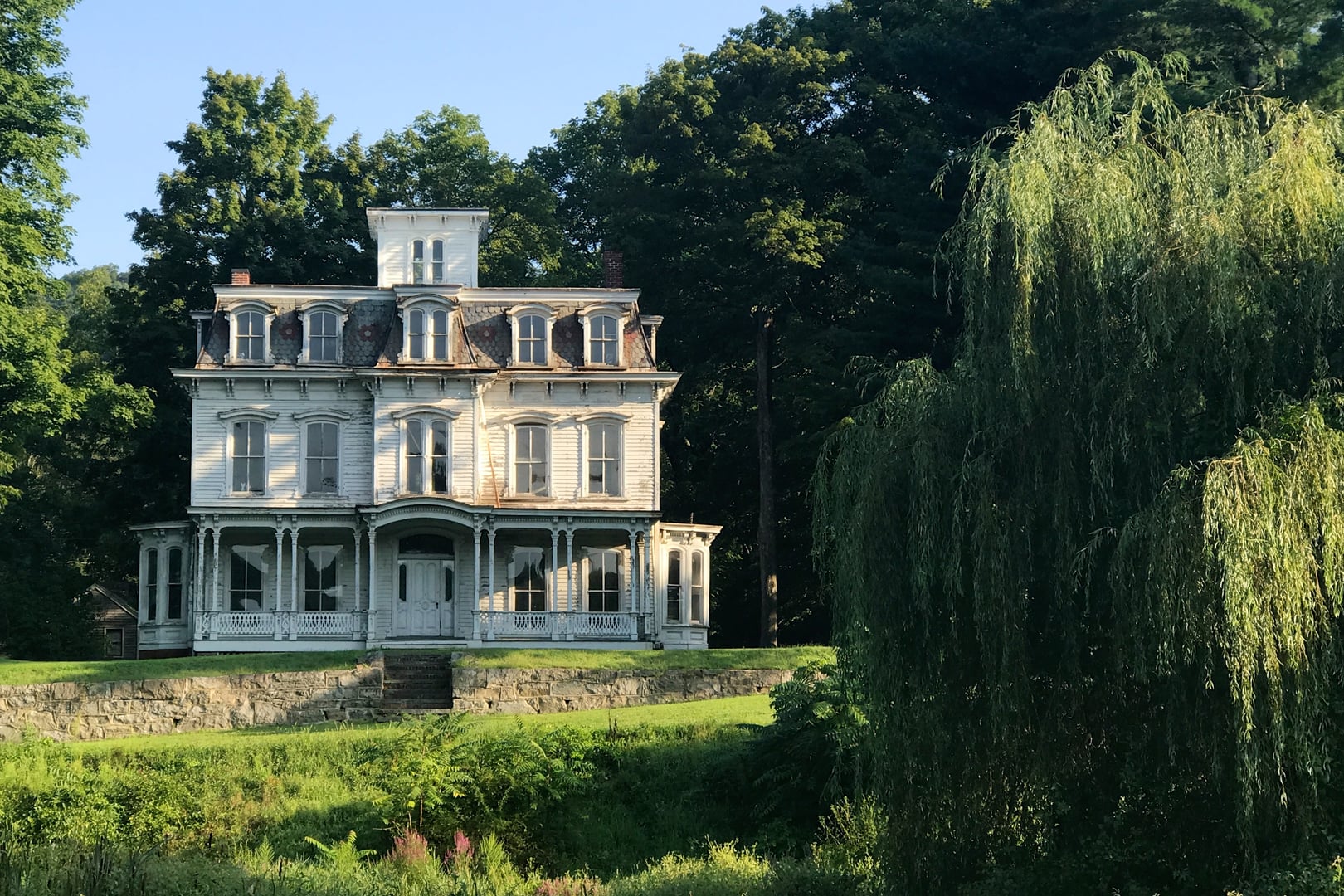 Peter D. Smith House at Waterloo Village, Stanhope, New Jersey — restored 19th-century canal village