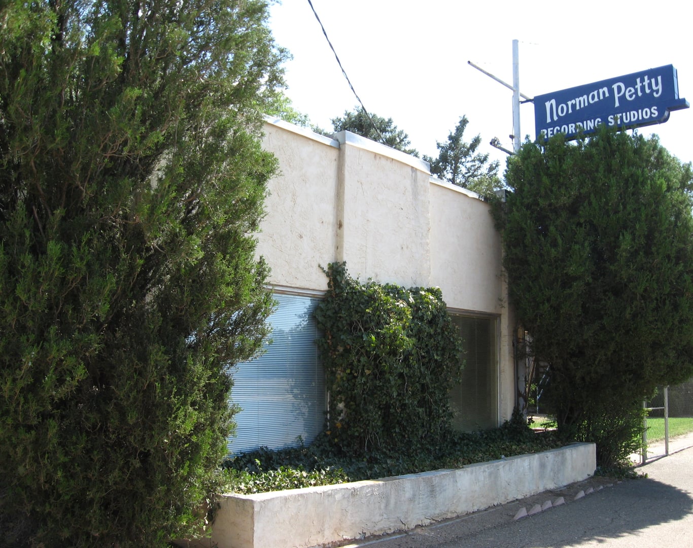 Norman Petty Recording Studios at 1313 W 7th Street in Clovis, New Mexico