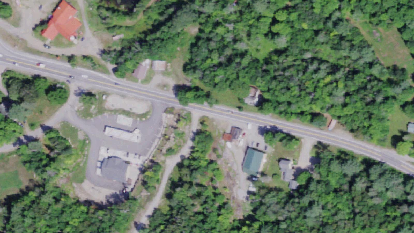 Aerial survey view of Barkeater Chocolates