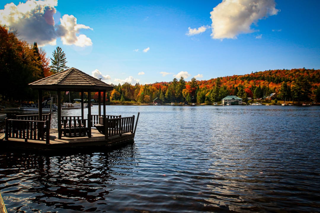Big Moose Inn (now Big Moose Lakeside) on Big Moose Lake in Eagle Bay New York, the 1903 Adirondack lodge with 16 rooms