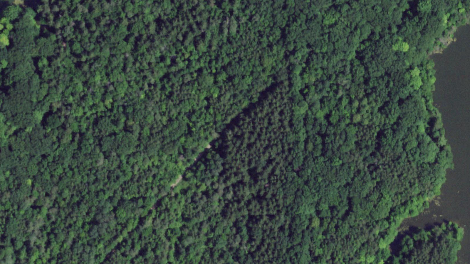 Aerial survey view of Boughton Hill Park
